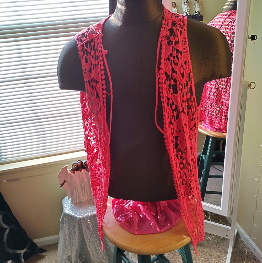 Crochet vest